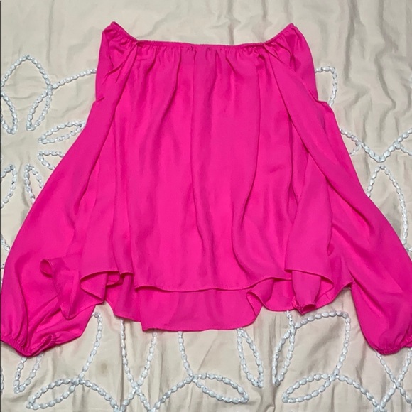 Hot Pink Blouse - Picture 6 of 7